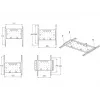 Soporte Multibrackets M VESA Super slim Tilt & Turn