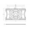 Multibrackets M VESA Super slim Tilt & Turn HD, 52 kg, 101,6 cm (40