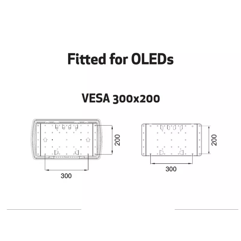Multibrackets M VESA Super slim Tilt & Turn HD, 52 kg, 101,6 cm (40