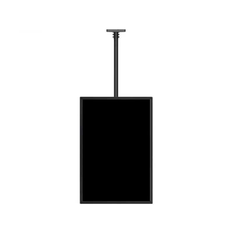 Multibrackets M Public Ceilingmount Medium Single soporte de techo, 81,3–116,8 cm (32–46 pulgadas), máx. 70 kg, VESA de 100x100 a 400x400, inclinación de -5 a +15°, negro