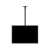 Multibrackets M Public Ceilingmount Medium Single soporte de techo, 81,3–116,8 cm (32–46 pulgadas), máx. 70 kg, VESA de 100x100 a 400x400, inclinación de -5 a +15°, negro