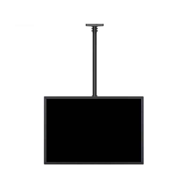 Multibrackets M Public Ceilingmount Medium Single soporte de techo, 81,3–116,8 cm (32–46 pulgadas), máx. 70 kg, VESA de 100x100 a 400x400, inclinación de -5 a +15°, negro