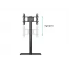 Soporte de pantalla Multibrackets M 180 Single negro con base