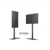 Soporte de pantalla Multibrackets M 180 Single negro con base