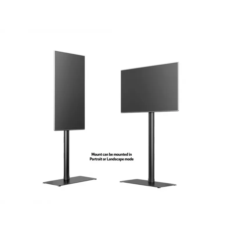 Soporte de pantalla Multibrackets M 180 Single negro con base