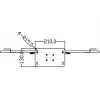 Soporte de pantalla Multibrackets M 180 Single negro con base