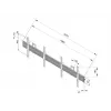 Multibrackets M Wallmount Pro MBW2U fijo negro