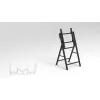 Multibrackets M Tilt and Roll Easel negro peso máximo 50 kg