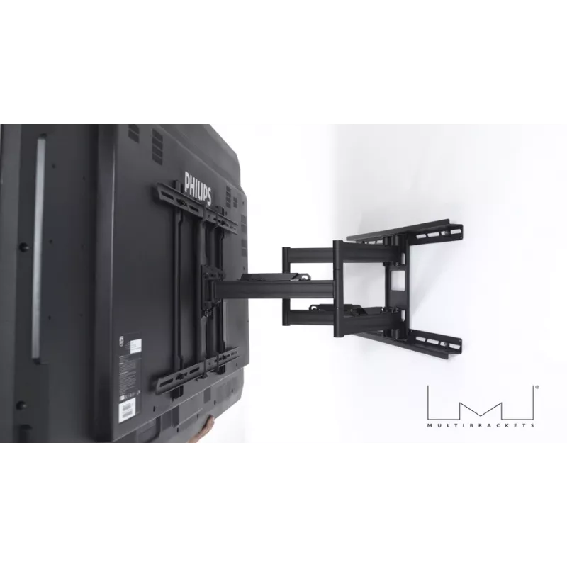 Soporte para mástil Multibrackets M Universal Flexarm Pro 60 kg Heavy Duty negro