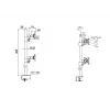 Soporte de escritorio Multibrackets M VESA Officeline Dual Vertical negro