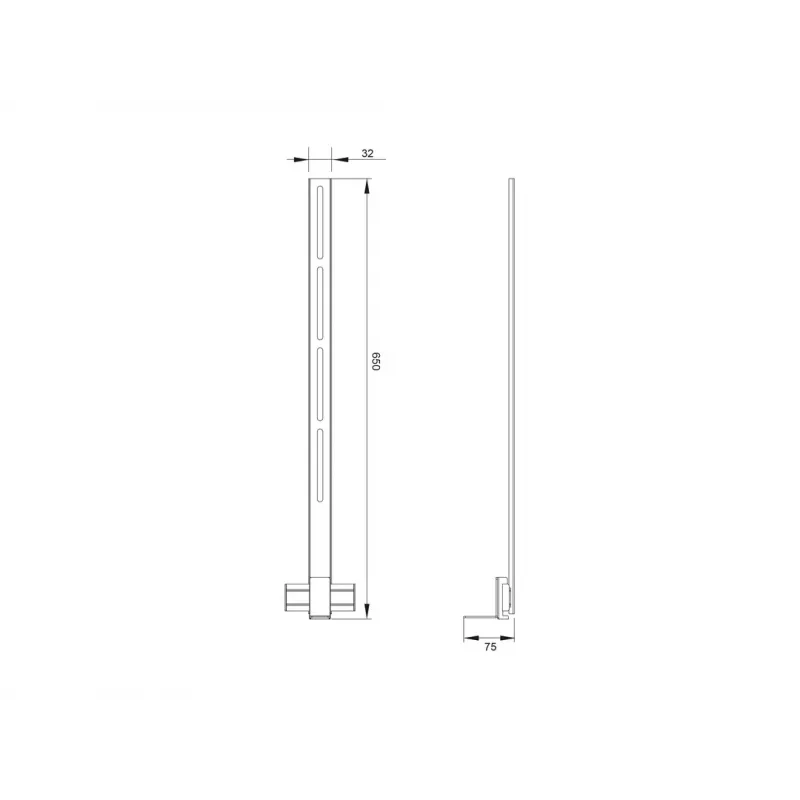 Soporte para barra de sonido Multibrackets M Pro Series capacidad de carga máxima 5 kg