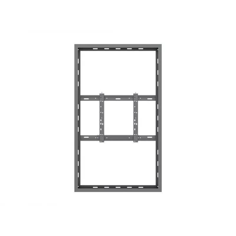 Multibrackets M Pro Series carcasa 55 inch pared central negro acero horizontal/vertical