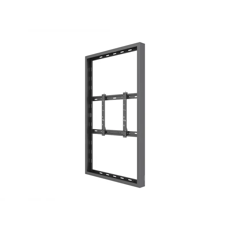 Multibrackets M Pro Series carcasa 55 inch pared central negro acero horizontal/vertical