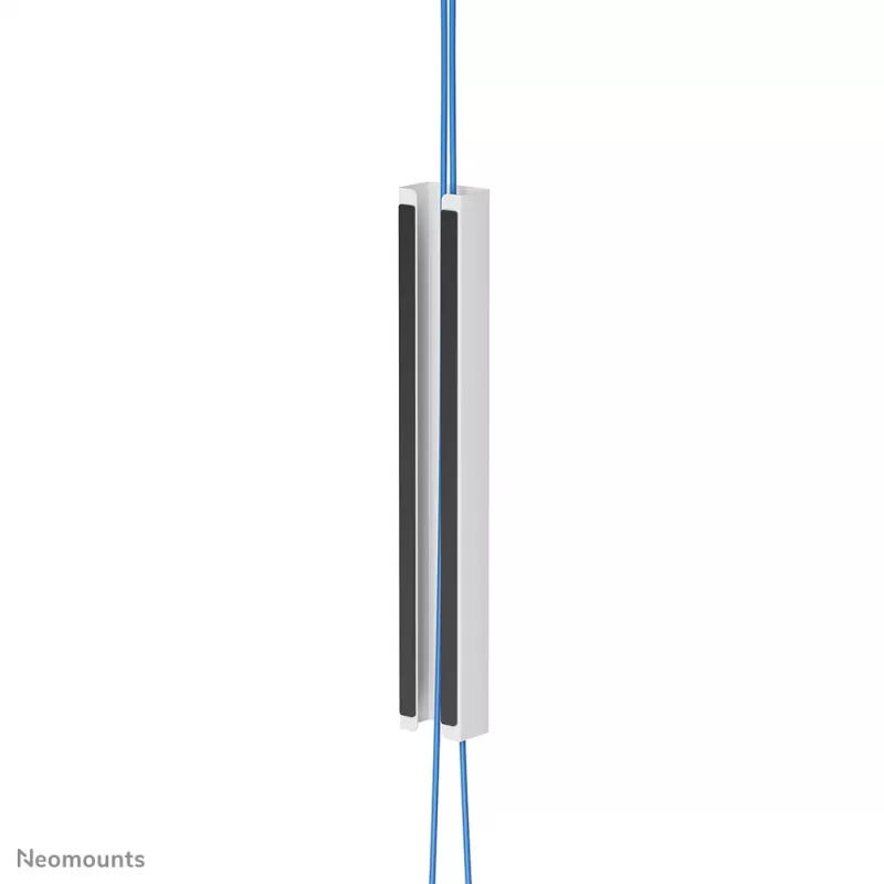 Canaleta Neomounts ADS06-123WH magnética blanca para escritorios ajustables varios cables