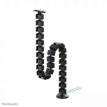 Organizador de espiral para cables Neomounts ADS06-130BL atornillado, negro, segmentos de 130 mm