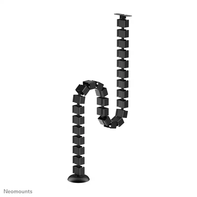 Organizador de espiral para cables Neomounts ADS06-130BL atornillado, negro, segmentos de 130 mm