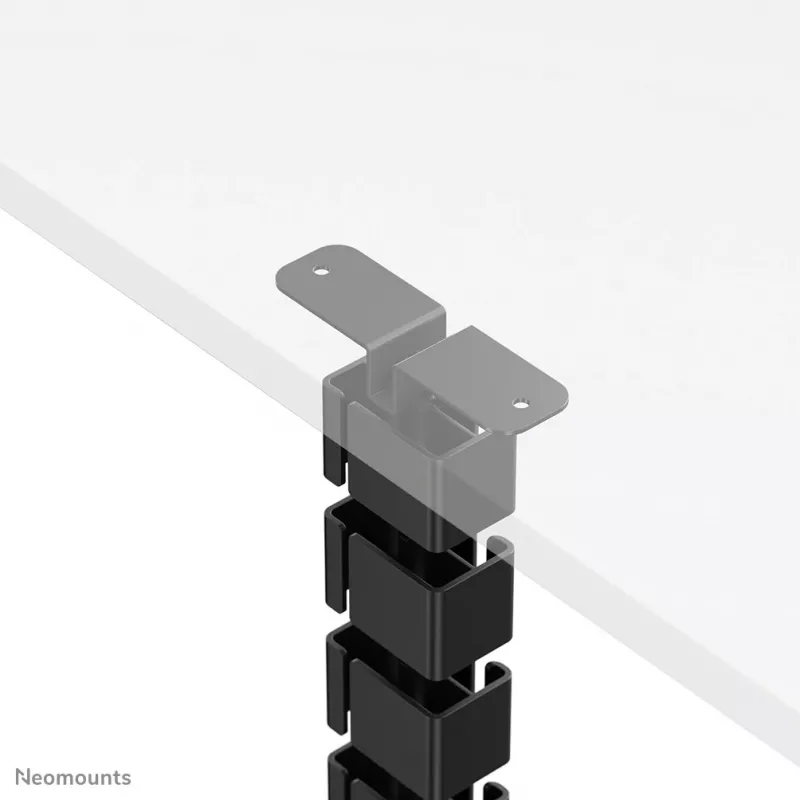 Organizador de espiral para cables Neomounts ADS06-130BL atornillado, negro, segmentos de 130 mm