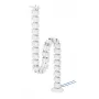 Recogecables Neomounts ADS06-130WH atornillado, blanco, 130 mm