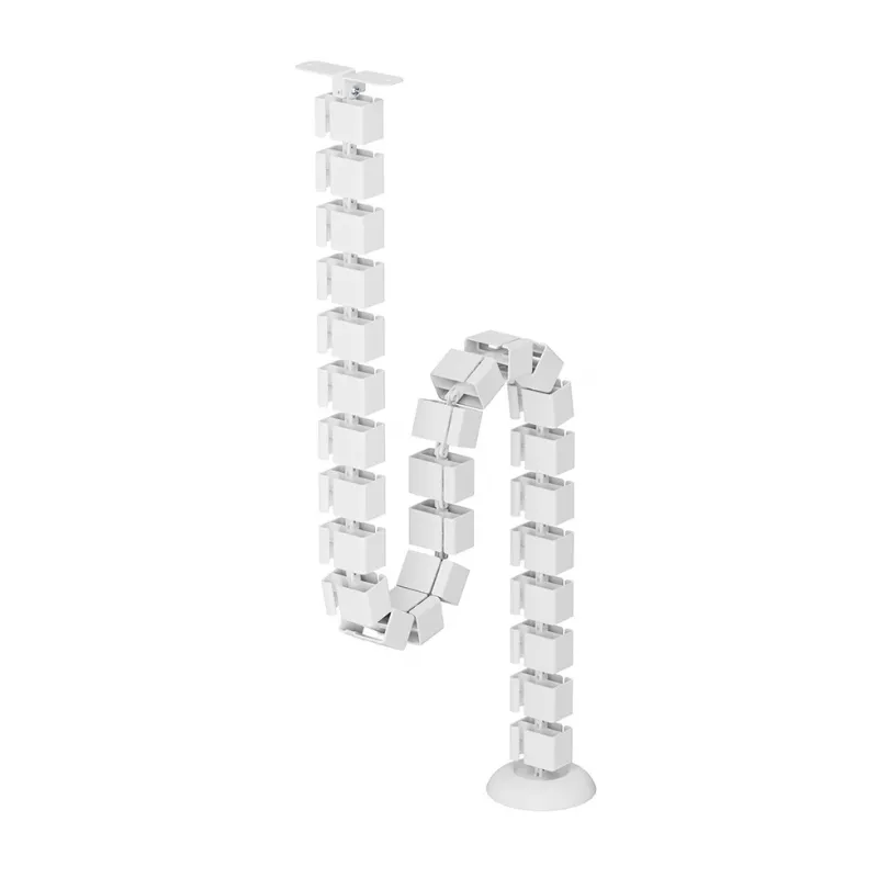 Recogecables Neomounts ADS06-130WH atornillado, blanco, 130 mm