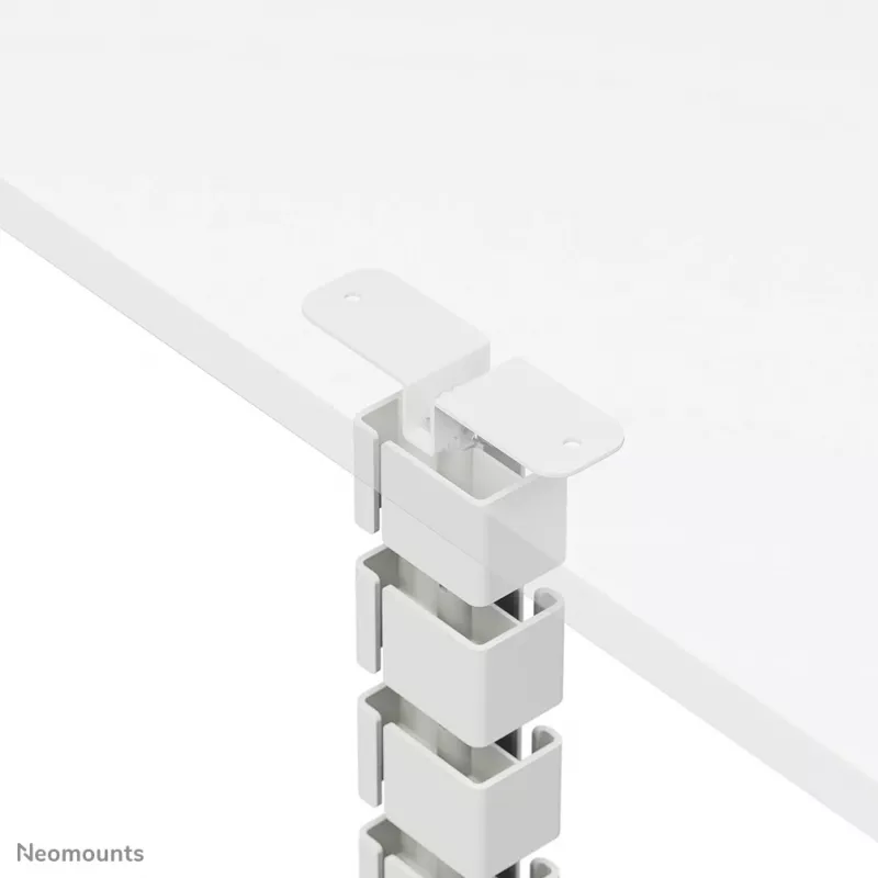 Recogecables Neomounts ADS06-130WH atornillado, blanco, 130 mm