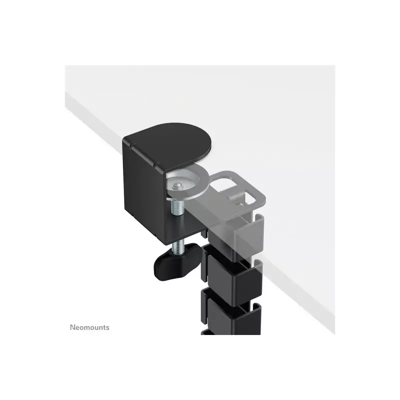 Organizador de cables de clip, Neomounts ADS06-131BL, gestión de cables universal, negro
