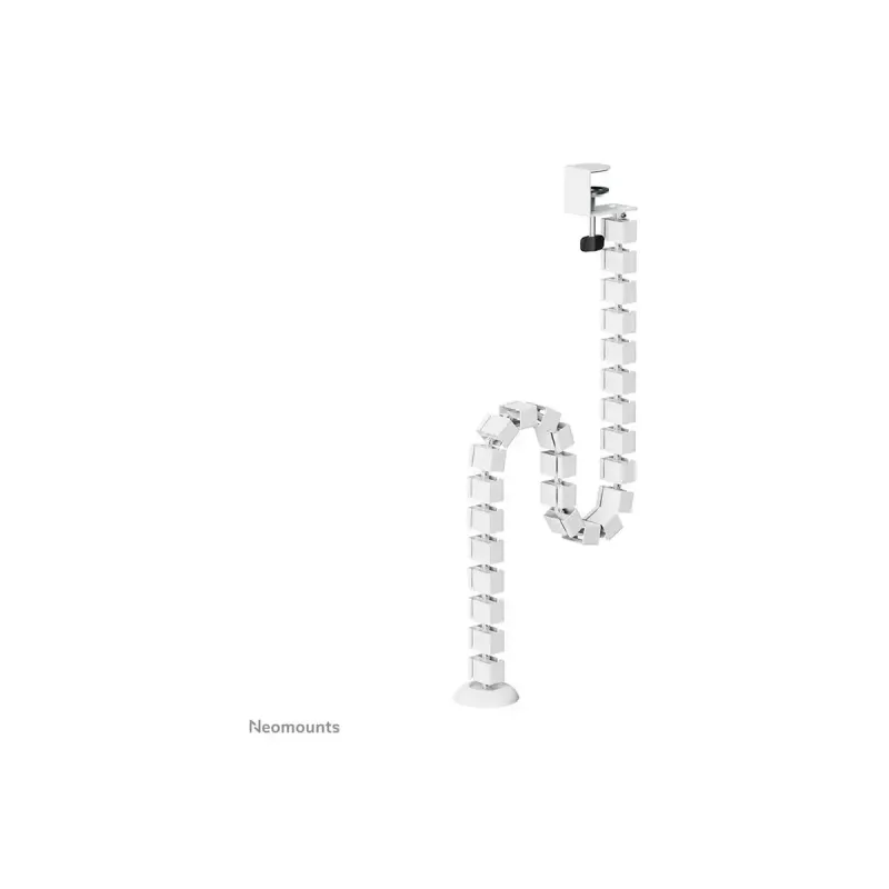 Canaleta con fijación por clip Neomounts ADS06-131WH, organizador de cables universal blanco