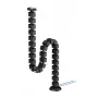 Organizador de columna vertebral para cables Neomounts ADS06-132BL con fijación magnética, negro, gestión de cables flexible segmentada