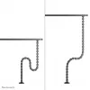 Organizador de columna vertebral para cables Neomounts ADS06-132BL con fijación magnética, negro, gestión de cables flexible segmentada