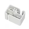 Organizador de canaleta Neomounts ADS06-132WH con fijación magnética blanco sistema de gestión de cables modular