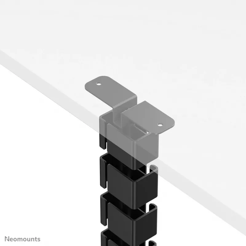 Canaleta Neomounts ADS06-133BL – canal magnético atornillado, negro