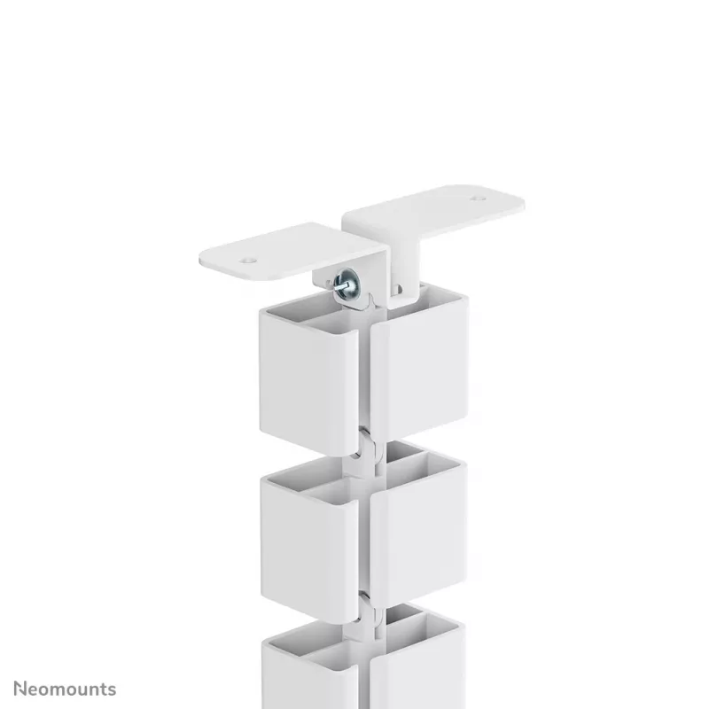 Canaleta Neomounts ADS06-133WH magnética blanca, atornillada para escritorios ajustables