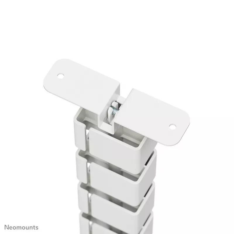 Canaleta Neomounts ADS06-133WH magnética blanca, atornillada para escritorios ajustables