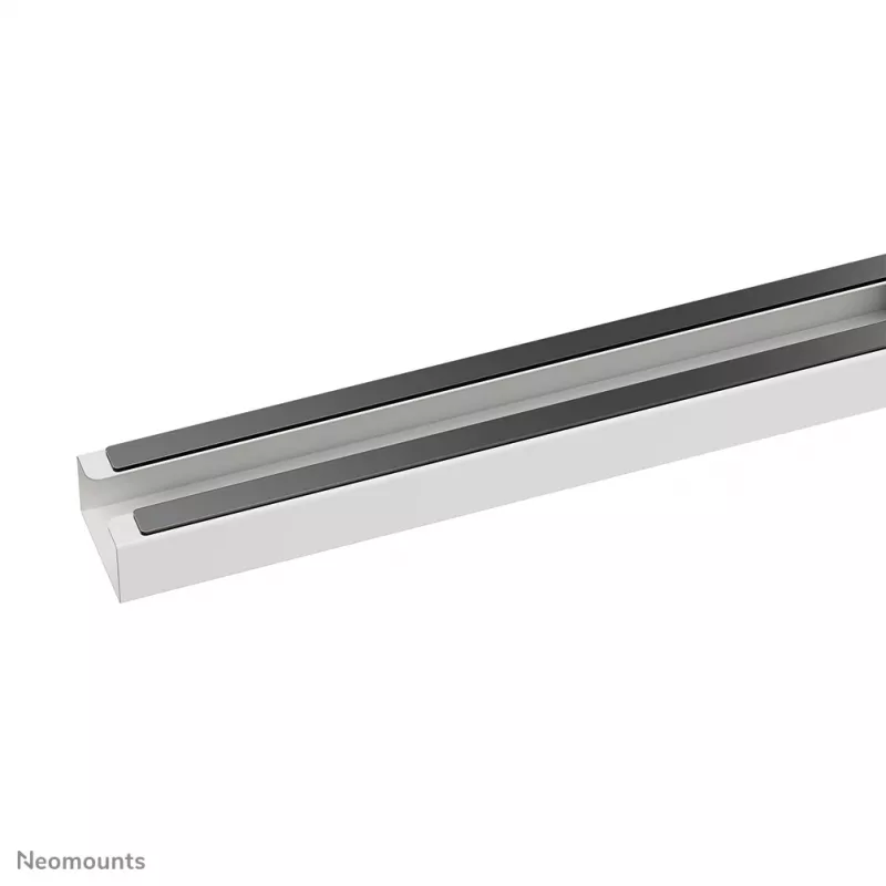 Canaleta Neomounts ADS06-133WH magnética blanca, atornillada para escritorios ajustables