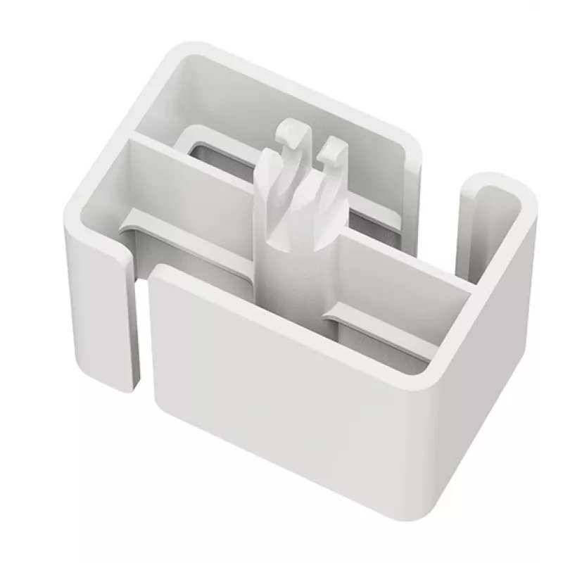 Canaleta Neomounts ADS06-133WH magnética blanca, atornillada para escritorios ajustables