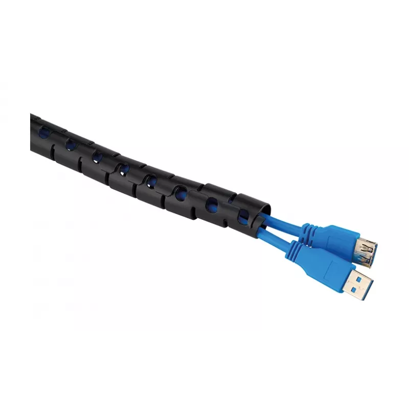 Funda para cables Neomounts ADS06-141BL Ø20 mm negra para gestión de cables