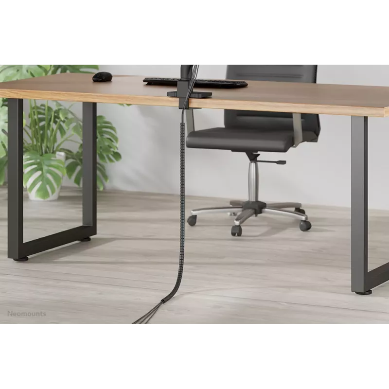 Funda para cables Neomounts ADS06-141BL Ø20 mm negra para gestión de cables