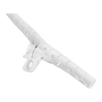 Funda para cables Neomounts ADS06-141WH, tubo de gestión de cables Ø20 mm, blanco