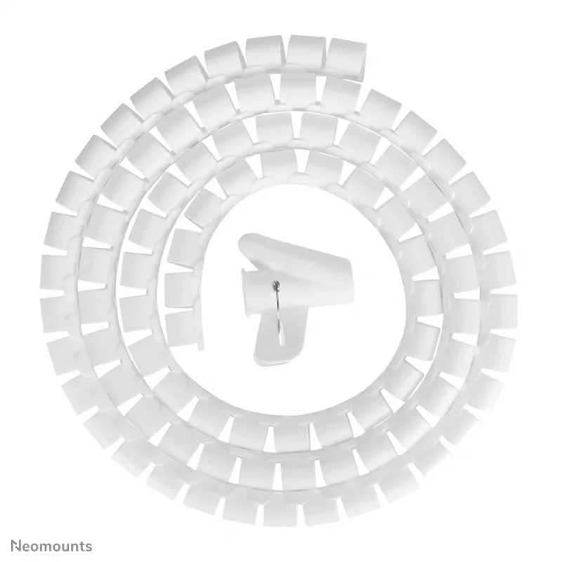 Funda para cables Neomounts ADS06-141WH, tubo de gestión de cables Ø20 mm, blanco