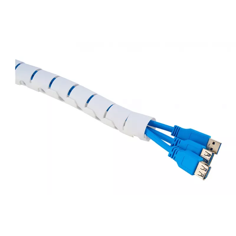 Funda/tubo para cables Neomounts ADS06-142WH Ø25 mm blanco para gestión de cables