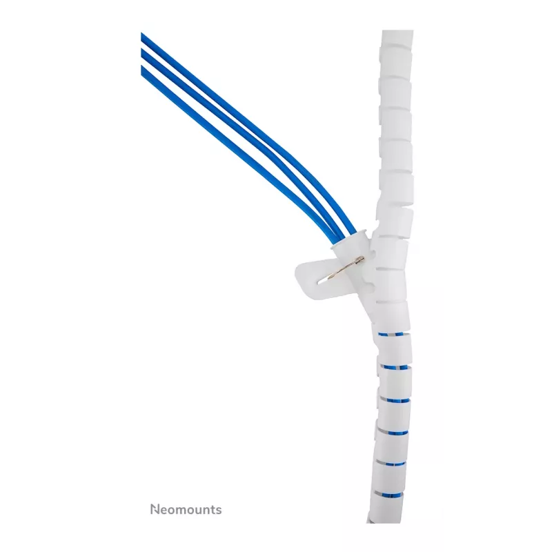 Funda/tubo para cables Neomounts ADS06-142WH Ø25 mm blanco para gestión de cables