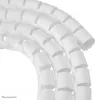 Funda/tubo para cables Neomounts ADS06-142WH Ø25 mm blanco para gestión de cables