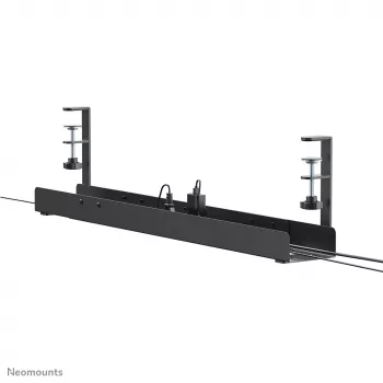 Bandeja para cables Neomounts ADS07-120BL universal con clip, 120 mm de ancho, negra