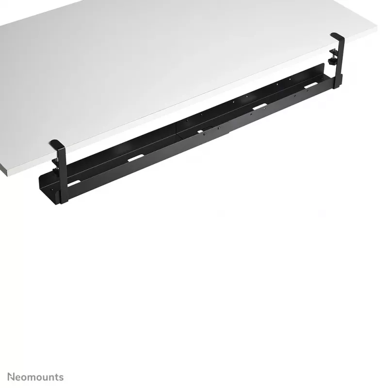 Bandeja para cables Neomounts ADS07-120BL universal con clip, 120 mm de ancho, negra