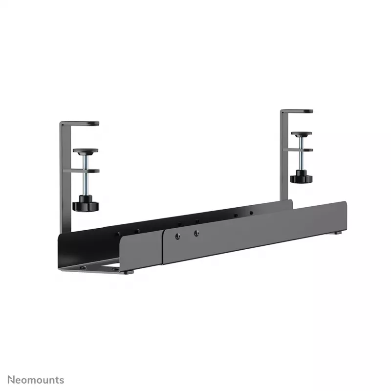 Bandeja para cables Neomounts ADS07-120BL universal con clip, 120 mm de ancho, negra