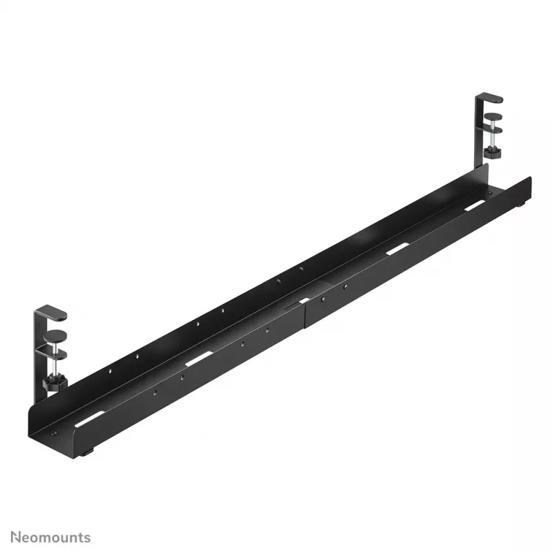 Bandeja para cables Neomounts ADS07-120BL universal con clip, 120 mm de ancho, negra
