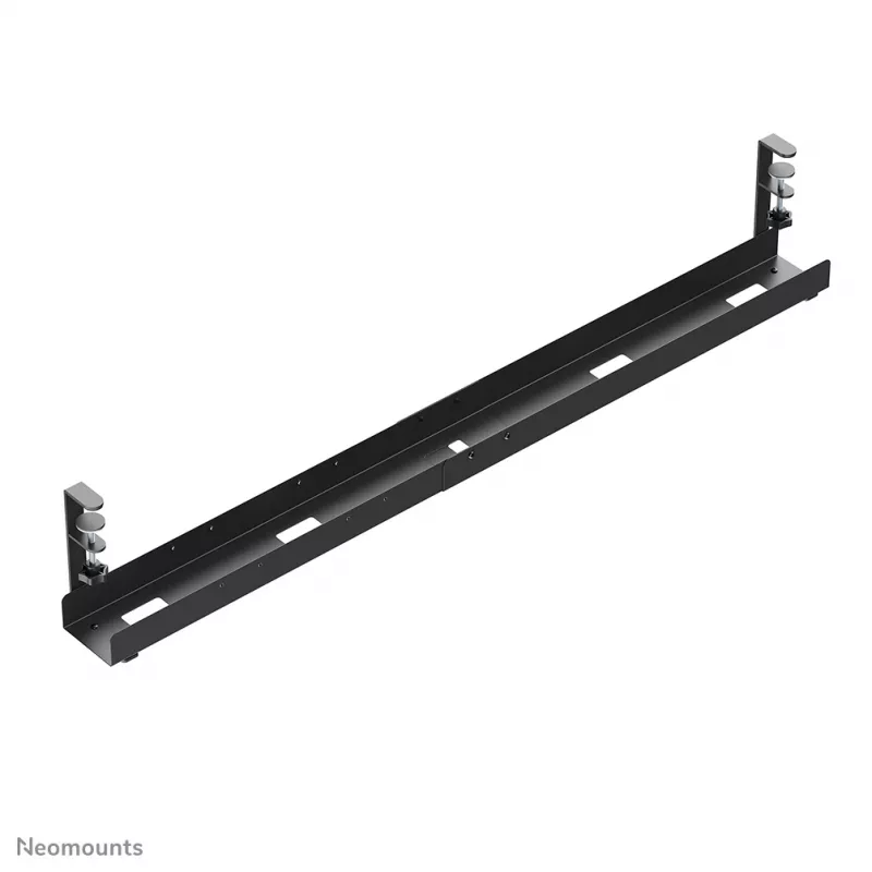 Bandeja para cables Neomounts ADS07-120BL universal con clip, 120 mm de ancho, negra