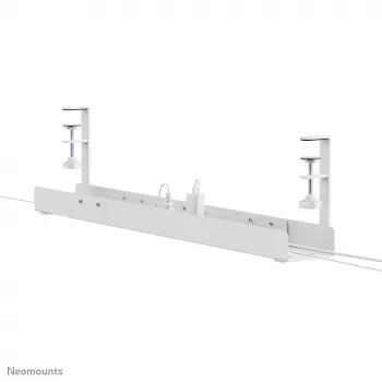 Bandeja para cables Neomounts ADS07-120WH diseño con clip, universal, blanca