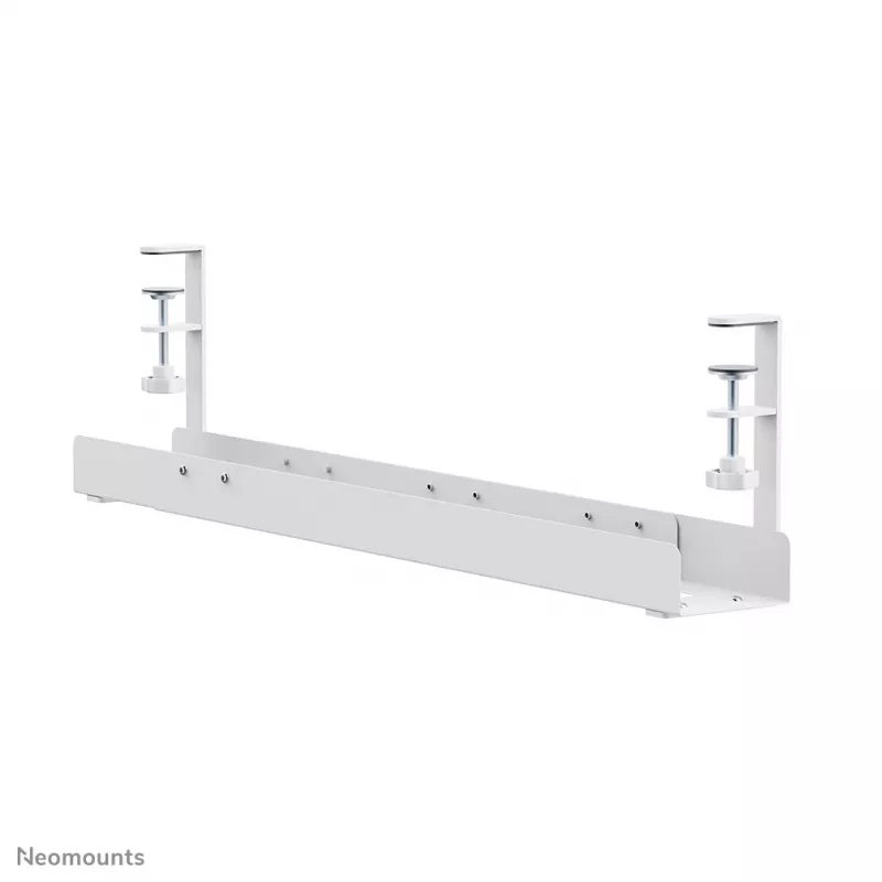 Bandeja para cables Neomounts ADS07-120WH diseño con clip, universal, blanca