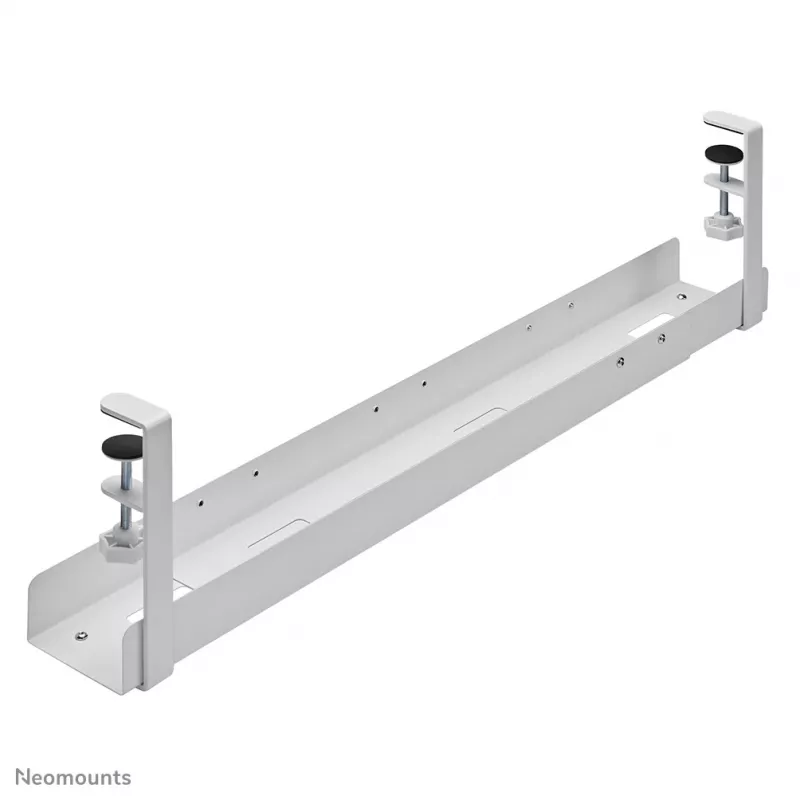 Bandeja para cables Neomounts ADS07-120WH diseño con clip, universal, blanca