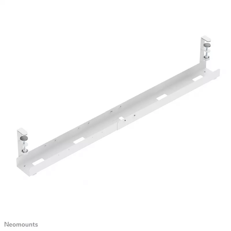 Bandeja para cables Neomounts ADS07-120WH diseño con clip, universal, blanca